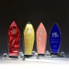 BM-1023 glass trophy award blank picture frame for sublimation glass frame