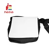 Personalized high quality Sublimation Printing Blank Plain Long Strip Canvas Shoulder Bag School bag medium size