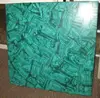 From Russia Malachite Stone Polyester Solid Surface Sheet for kitchen countertop