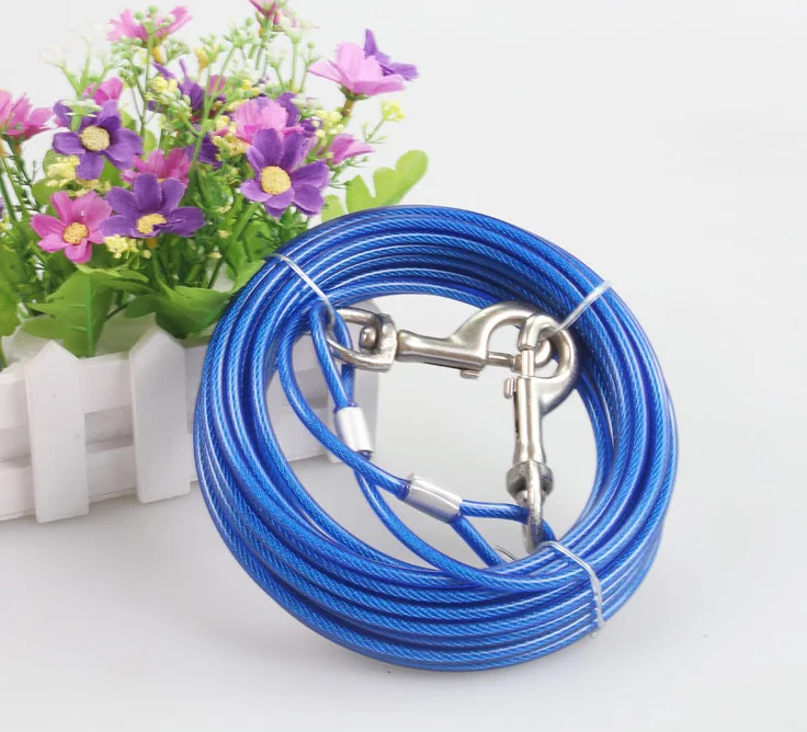 45cm Spiral Stake 10m Tie Out Cable Pet Dog Anchor For Large Medium
