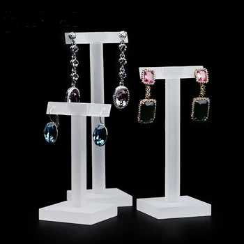 earring jewelry holder necklace custom frosted shaped acrylic earring display stand plexiglass earrings jewelry holder matte exhibition prop earring jewelry holder necklace custom frosted shaped acrylic earring display stand plexiglass earrings jewelry holder matte exhibition prop