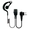 HYS Two Way Radio Noise Cancelling Military Earhook Headset with PTT