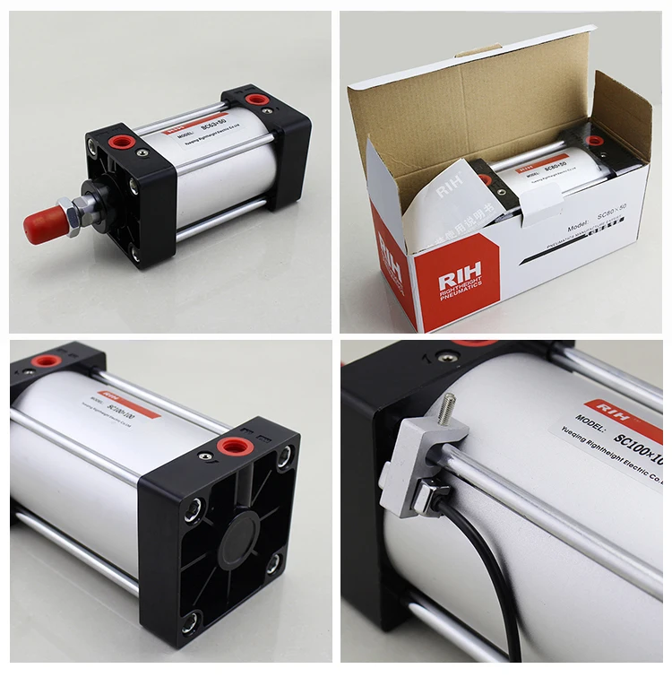 Airtac Type Scj Series Stroke Adjustable Pneumatic Cylinders Buy Pneumatic Cylinders