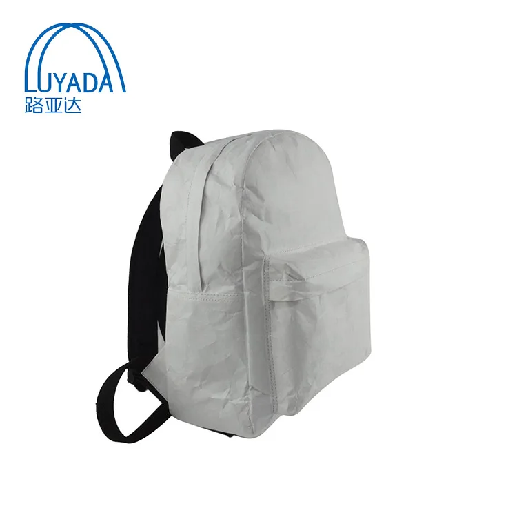 Recycle Ecofriendly Waterproof Lightweight Dupont Tyvek Paper Backpack