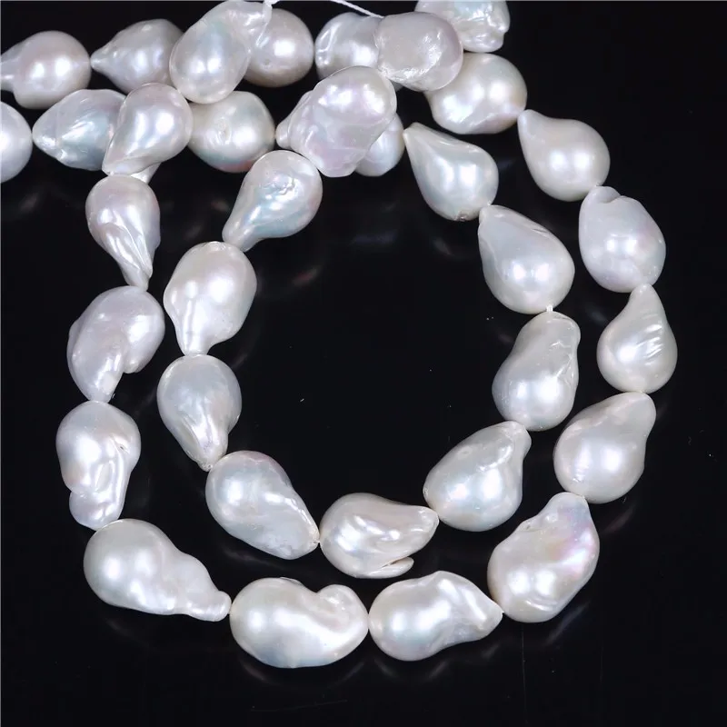 Cultured Freshwater Pearl Irregular Pearl Beads Loose Large Baroque