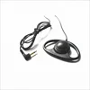Tour guide headset D shape earhook single side earclip earphones flexible earhook headphone