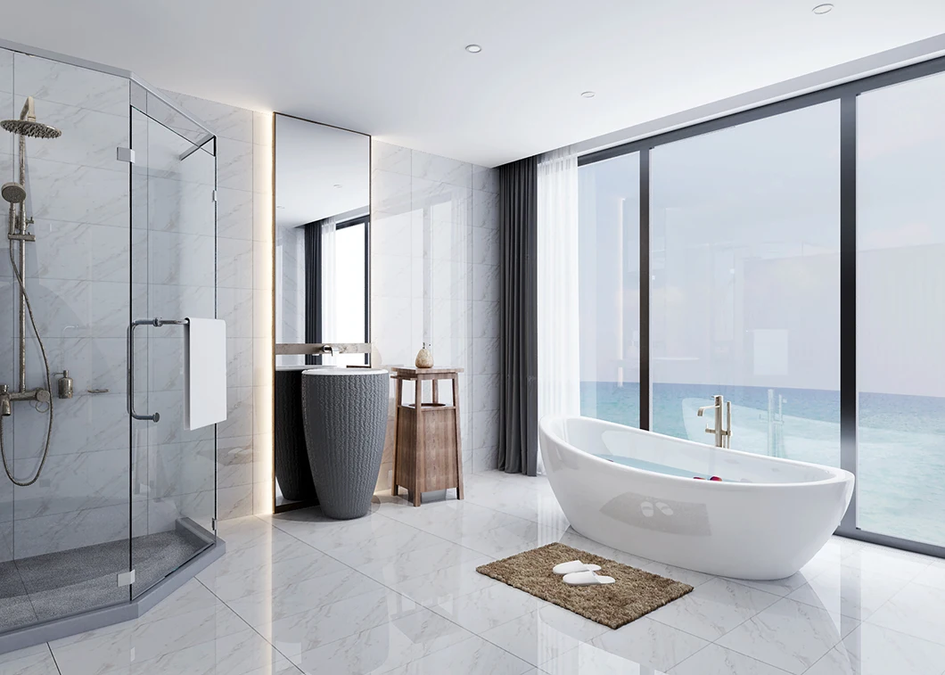 Azulejos De 60x60cm Para Cuarto De Baño,Azulejo De Cerámica Para Pared