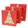 High quality bracelet gift box Christmas element candle gift box Christmas tree pattern wedding gift paper box