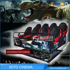 最高の電気システム 5D デジタルシネマシステム 7D シネマキャビン 6 シート機器ホット販売 5d 映画館