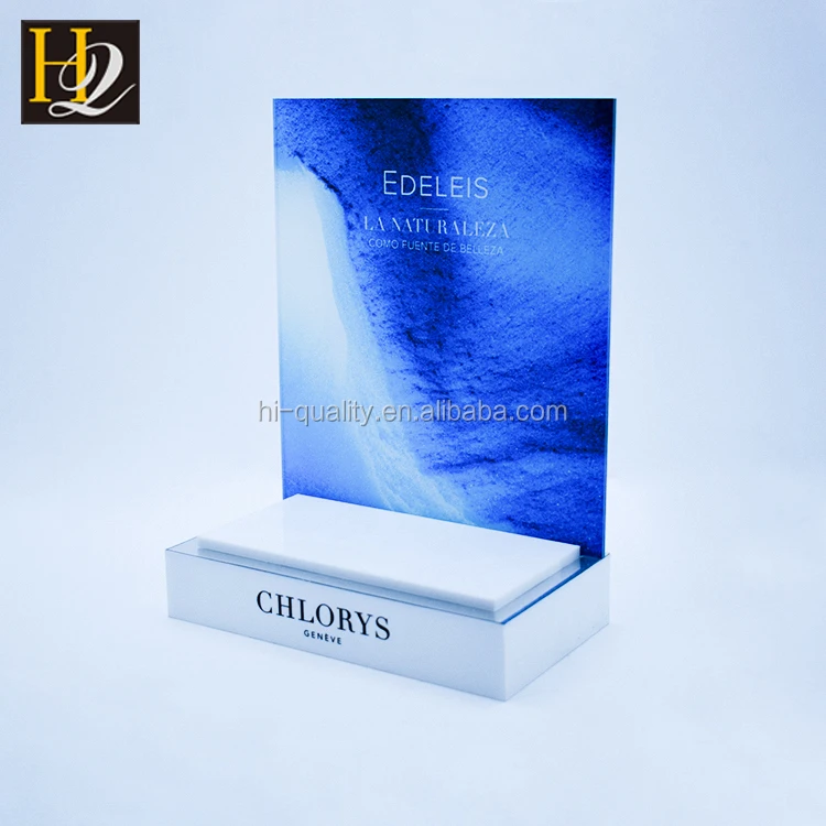 acrylic cosmetic display stand