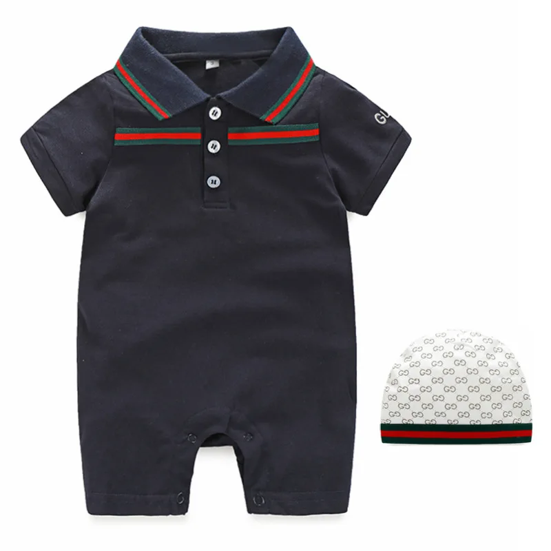 polo rompers baby boy