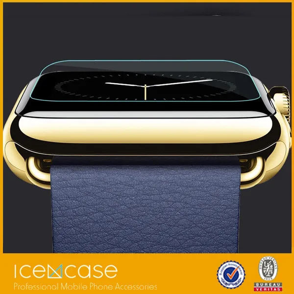 New arrival tempered glass for apple watch screen protector