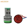 Factory price ABS material signal lamp 22mm yellow diode Indicator light
