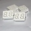 pure white background 0.4 Inch 2 Digit 7 Segment Led Display