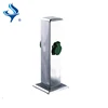 Stainless steel tower with 2 sockets only for outdoor garden outlet