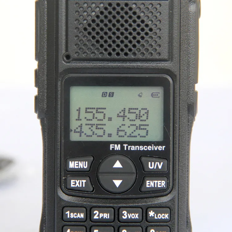 Security Guard Equipment Kt5988 Police 2 Way Radio Vhf/uhf 10 Watts