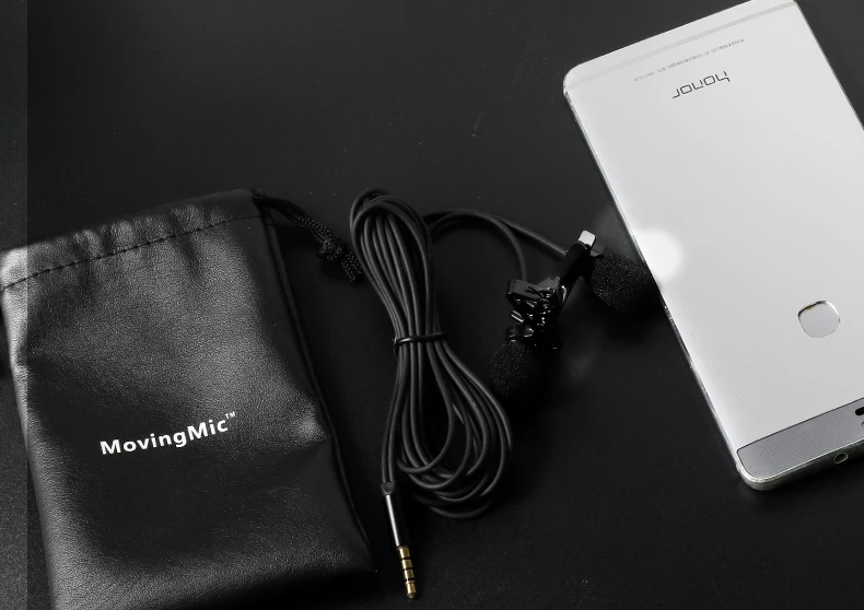 Good Quality Dslr Phone Clip Dual Lavalier Microphone For Iphone