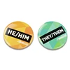 Trump Mothers Day Gifts Crafts 1.2' Tin Button Badge Free Sample Metal Needle Round And Engraved Custom Enamel Lapel Pin