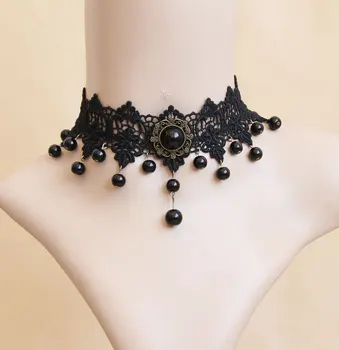 womens black choker