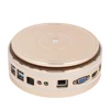 Mini PC Server i3 4025U 8G RAM 120G SSD WIFI Round Desktop Computer