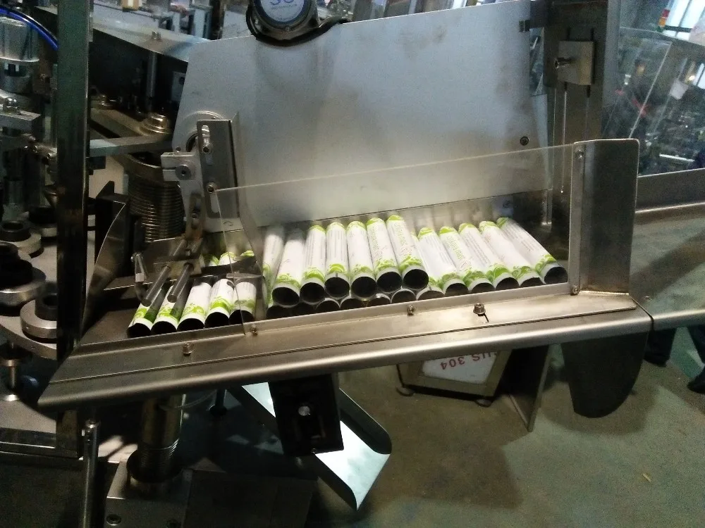 Fully Automatic Metal Tube Filling And Sealing Machine with Charging Machine