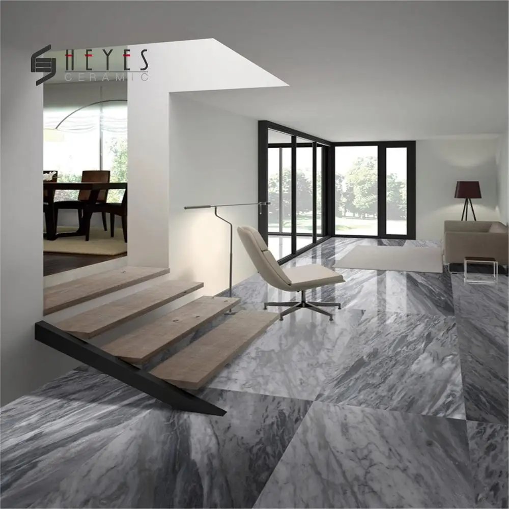 24x48 Grey Ceramic Wall Bathroom Tilearble Effect Flooring Marble Floor Tiles Tile Product On