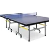 quick assembly inside outside table tennis table foldable ping pong table with net set