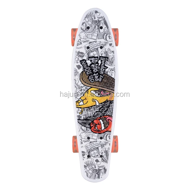 heat transfer printing 22inch plastic Skateboard