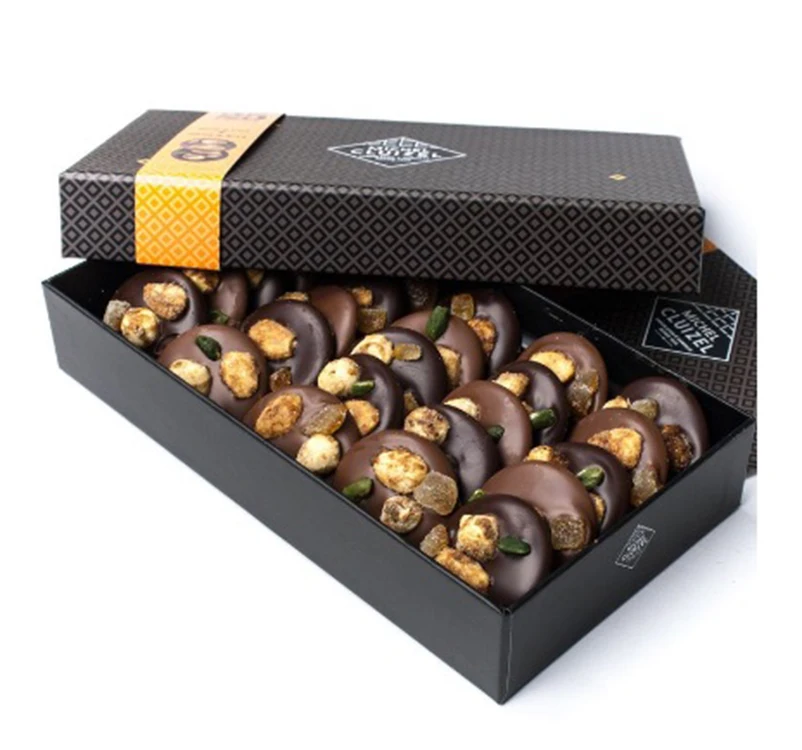 Luxury Presentation Custom Made Eco-Friendly Wholesales Print Paper Chocolate Packaging Gift Box