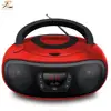 Shenzhen factory new design portable Radio CD CD-R CD-W MP3 PLAYER BOOMBOX