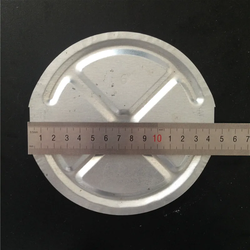 Hvac Air Duct Damper Accessories Hardware Galvanized Blade Round Damper