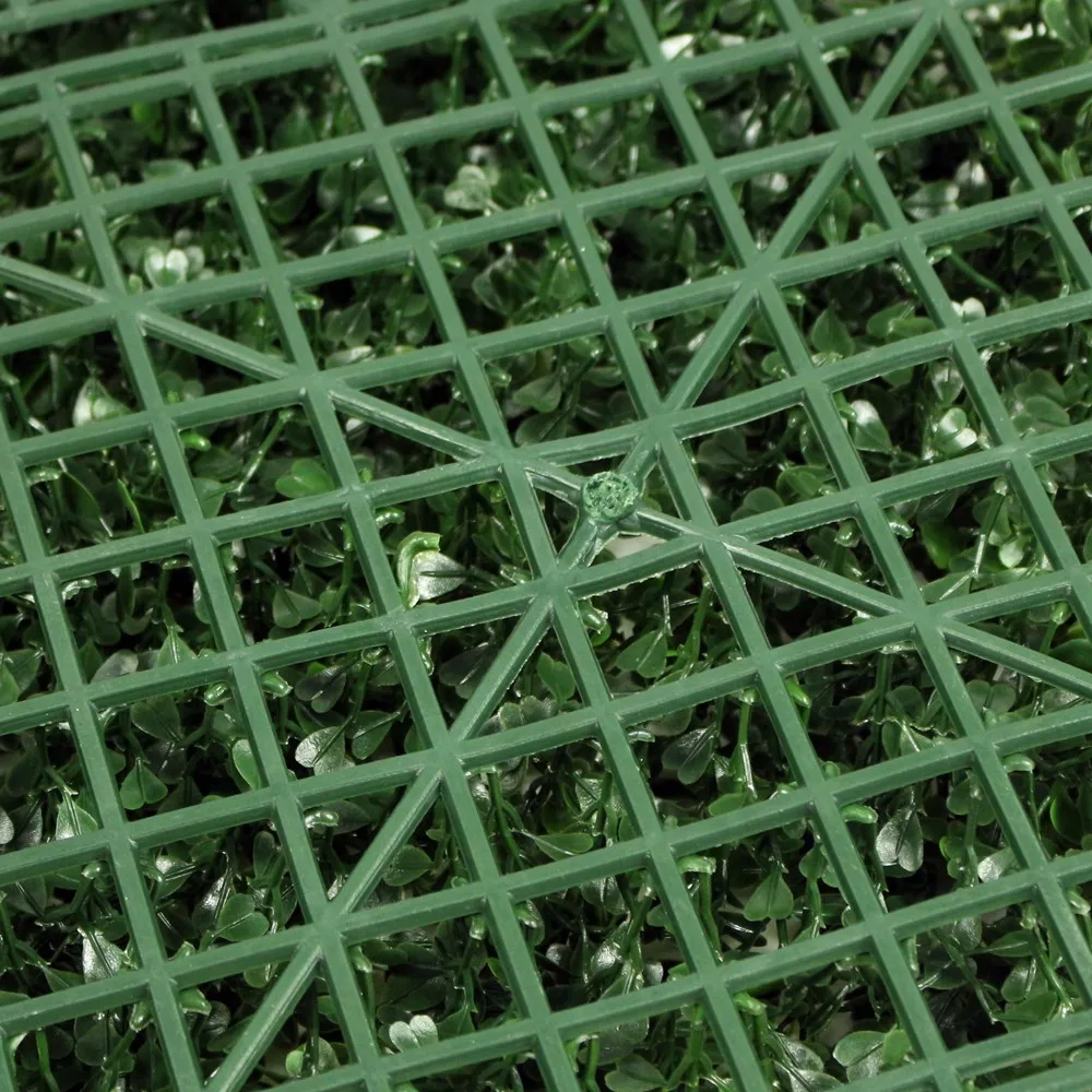 花园饰品便宜的常绿户外黄杨木人造绿篱