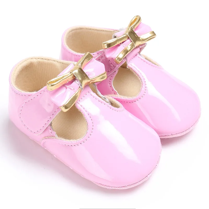 Hao Baby Spring And Autumn Girls Baby 01 Year Old Princess Princess Shoes Baby Toddler Shoes