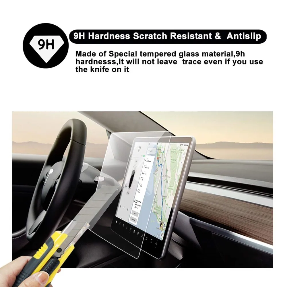 Free Shipping To American Tempered Glass Screen Protector Car