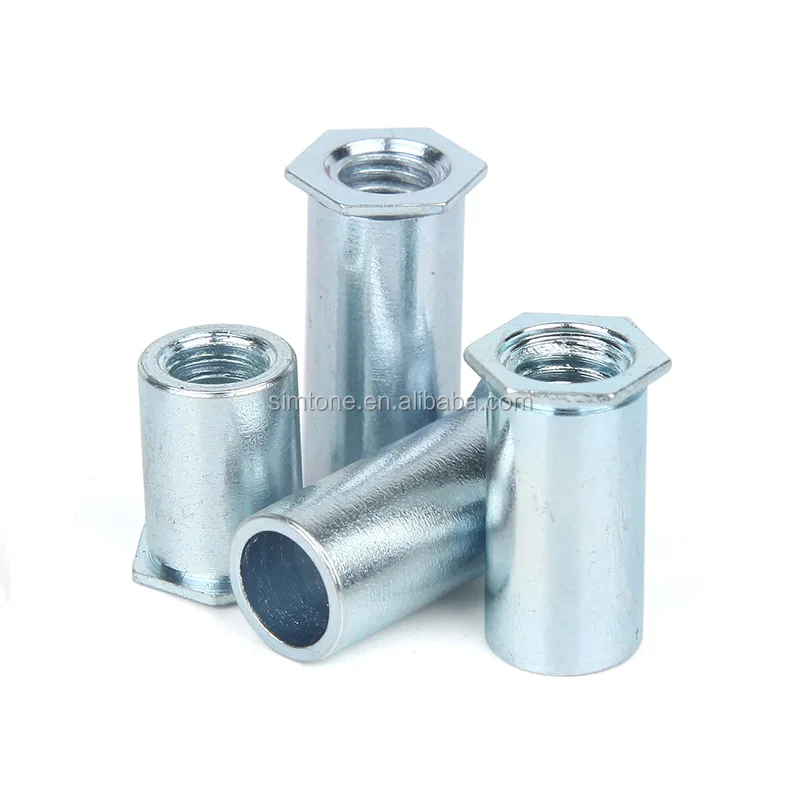 Self Clinching Hex Head Blind Rivet Nut Thread Standoff Aluminum Steel