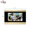 4in1 1080P signal two way intercom video door phone with motion detection, leave message, digital photo frame, custom ringtone,w