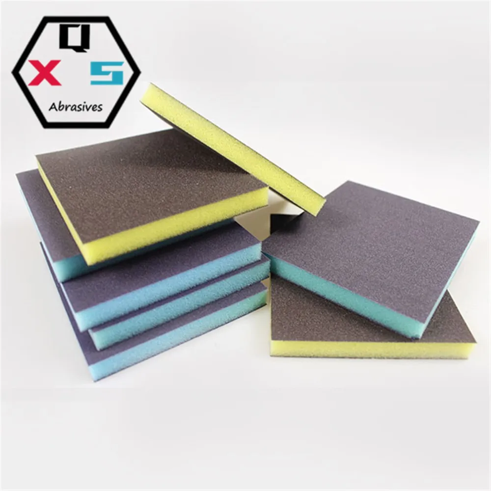 Abrasive Wet Sanding Sponge /polishing Car/with Double Side Abrasive