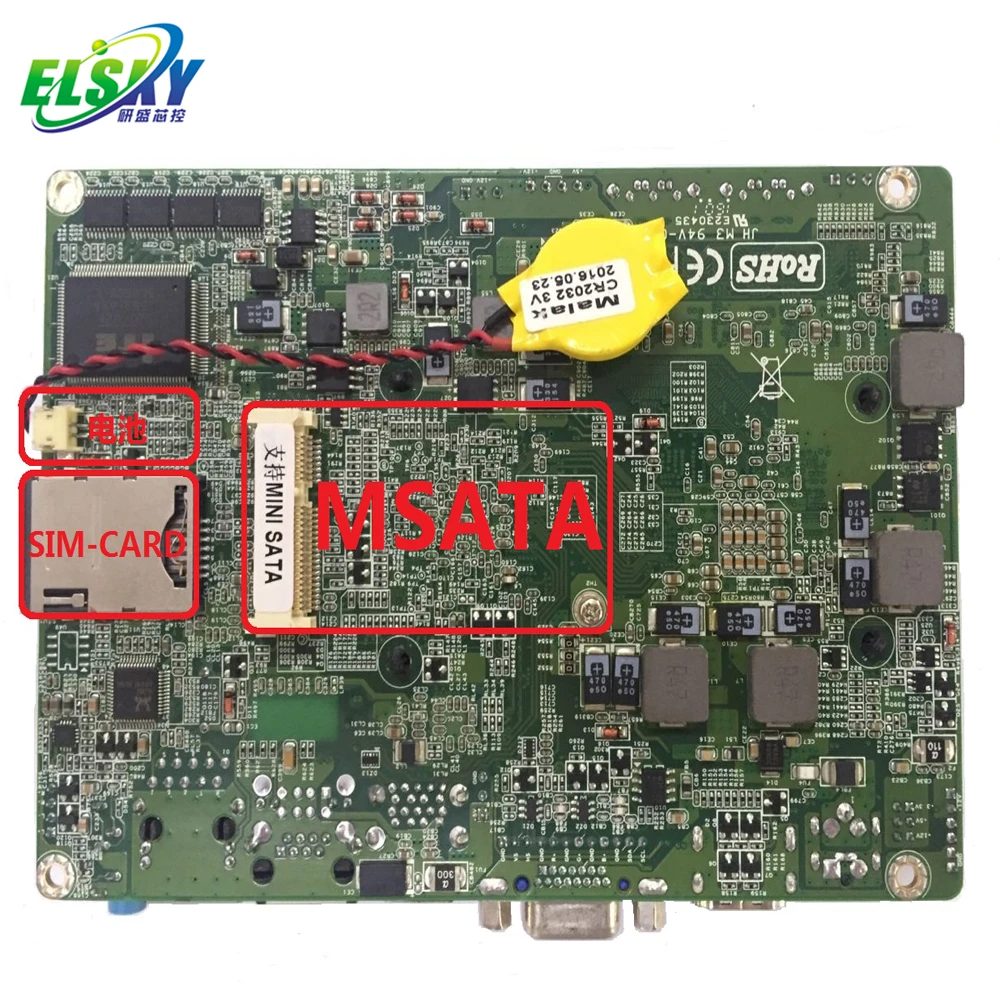 High Quality Onboard 2GB 4GB 3.5 Inch Server Motherboard Itx 1037U Dual Core 1.8GHz (I3 or I5 amd Motherboard 1151