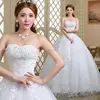 2017 wedding dress sweetheart neckline off the shoulder ball gown wedding party dress Tulle Fabric