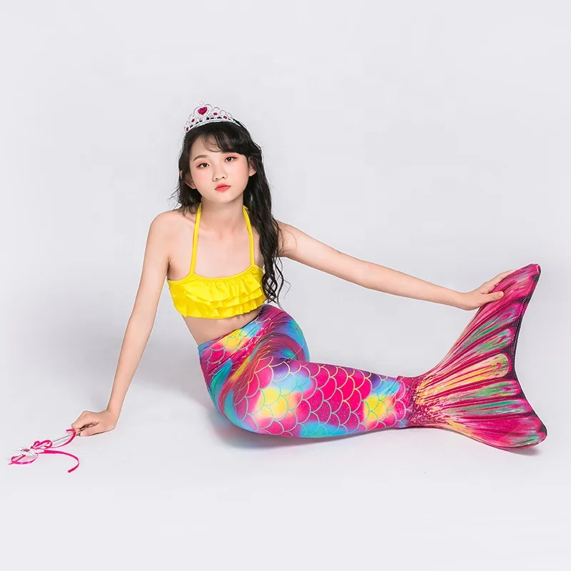 キッズ水着用マーメイドテール Buy 人魚の尾 人魚の尾水着 子供水着 Product On Alibaba Com