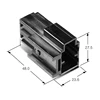 MG620558 big in stock delphi auto wiring harness connector original KET imported components male retardant housing