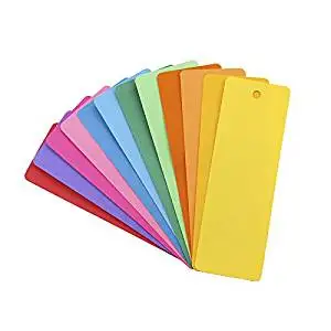 HYGLOSS PRODUCTS INC. BOOKMARKS 2 X 6 ASSTD COLORS 100 (Set of 12)