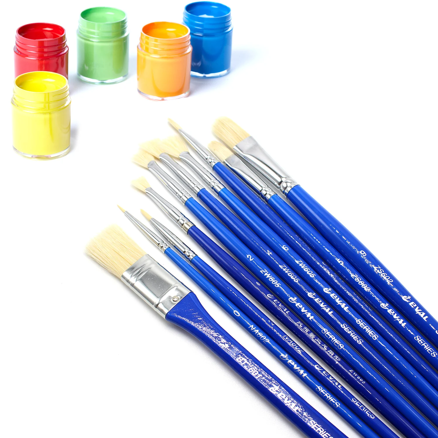 Aluminium Ferrule Artist Natural Bristle Paint Brushes Set Buy Artist