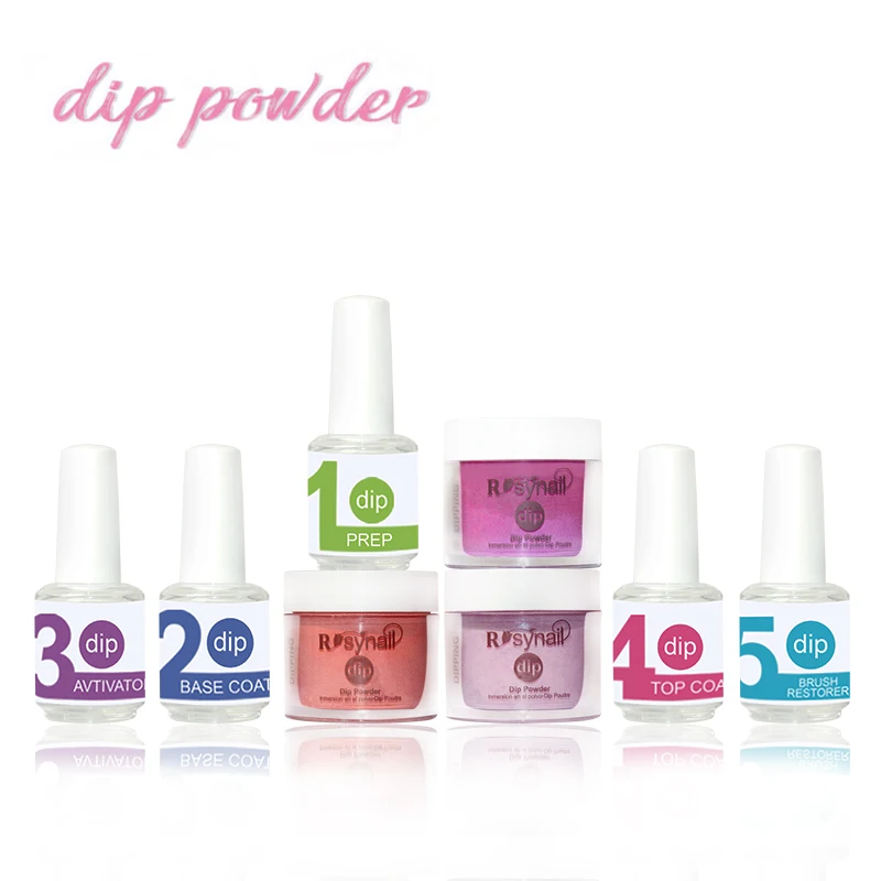 Free Art Supply Samples Glitter Dip Powder Starter Kit Acrylic Nail