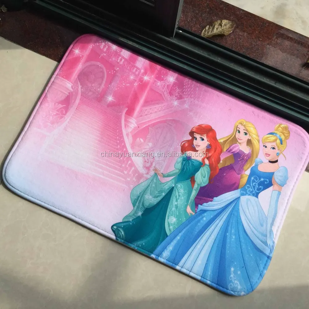 Alfombrilla De Puerta Para Niños,Impresión Por Sublimación,Disney