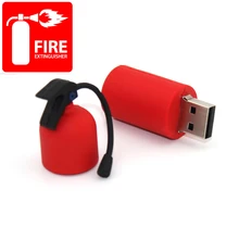 Cartoon Usb Flash Drive 64gb 8gb 16gb 32gb 2.0 Pen Drive 2tb Fire Extinguisher Pendrive 1tb Gift Mini Gadget Usb Memeory Stick