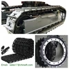 Steel track assembly Steel crawler chassis Undercarriage Chain