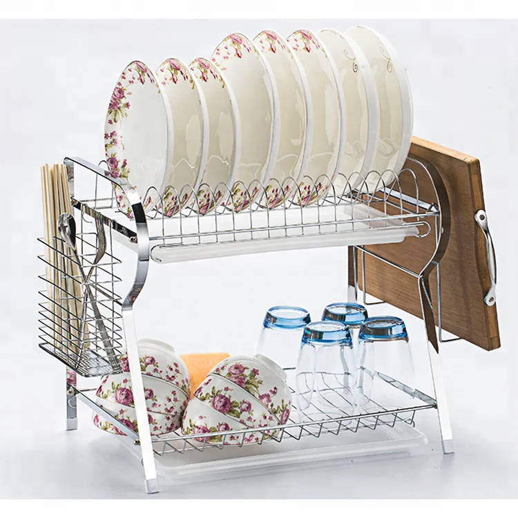 Simple Style Metal Wire Kitchen Dish Drying Rack Buy Dish Drying
