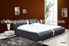 China Golden modern black bed,simple bed 2889#