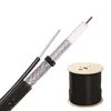 RG 6 Good performance 75Ohm Satellites and Coaxial Cables RG6 with messenger for CCTV/CATV outdoor